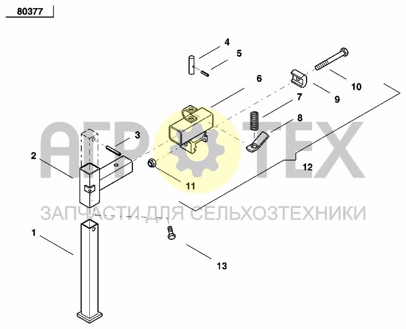 Чертеж SUPPORT BRACKET