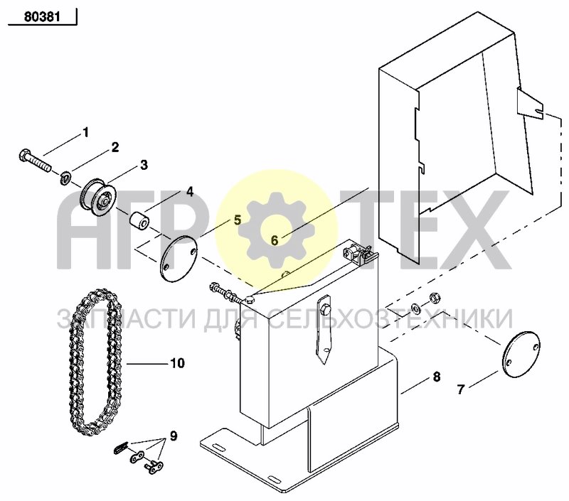 Чертеж GEARBOX