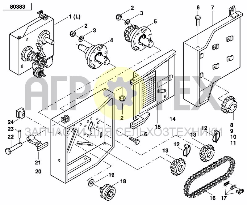 Чертеж GEARBOX