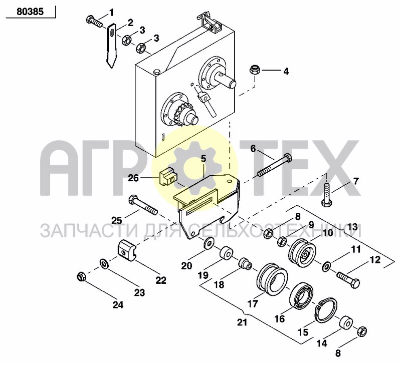 Чертеж GEARBOX