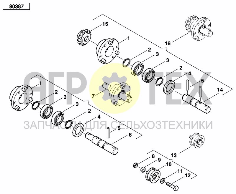 Чертеж GEARBOX