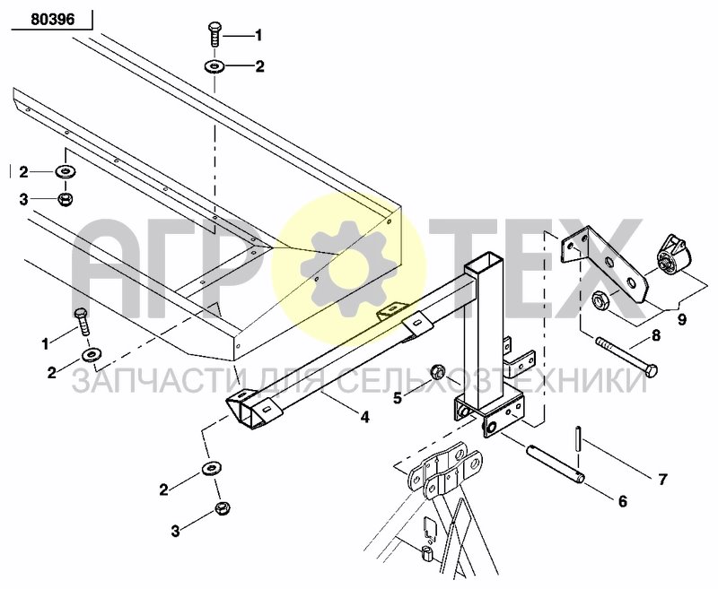 Чертеж HOPPER EXTENSION PRESION DRILL