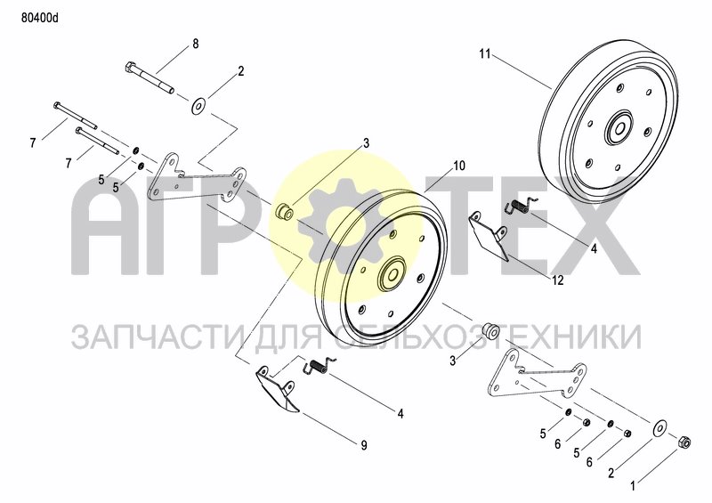 Чертеж FRONT PRESS WHEEL