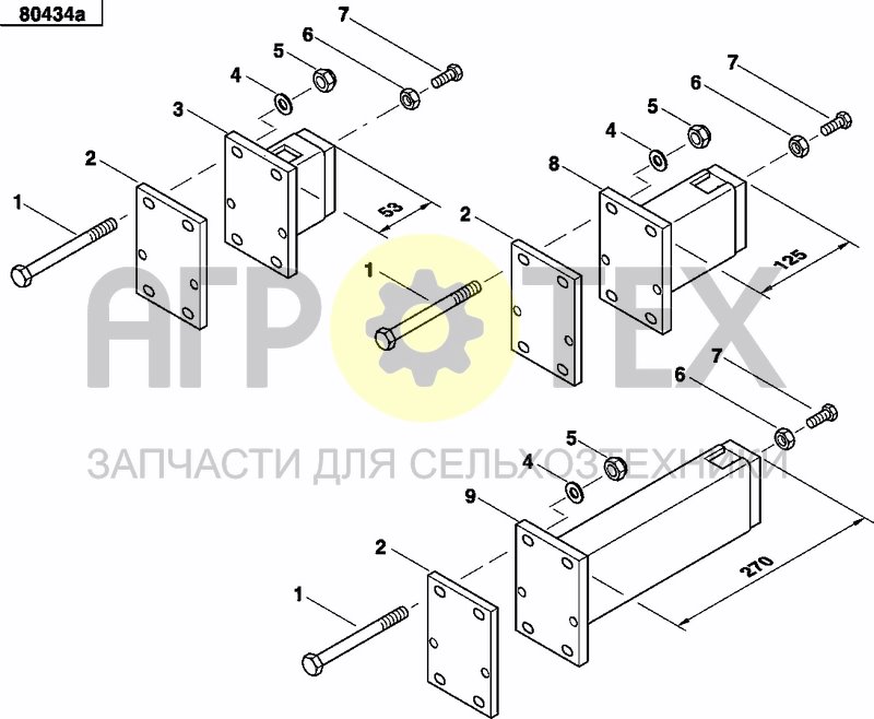 Чертеж COULTER FERTILIZER PRECISION DRILL