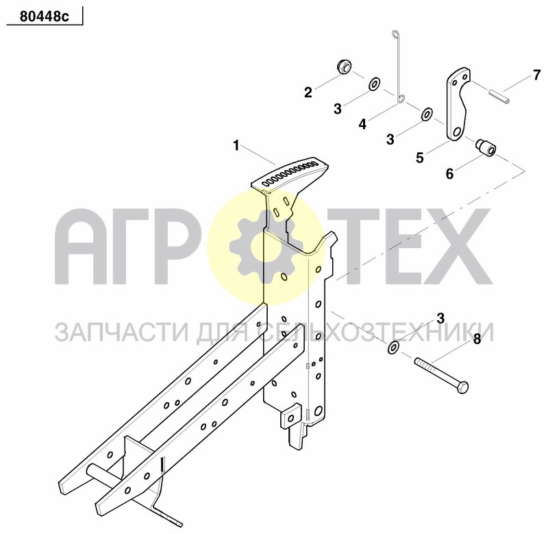 Чертеж FIXING BRACKET