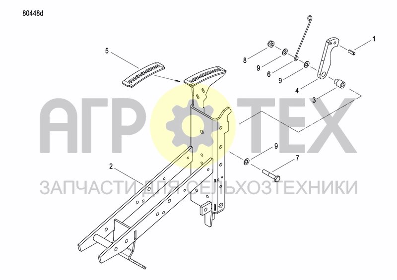 Чертеж FIXING BRACKET