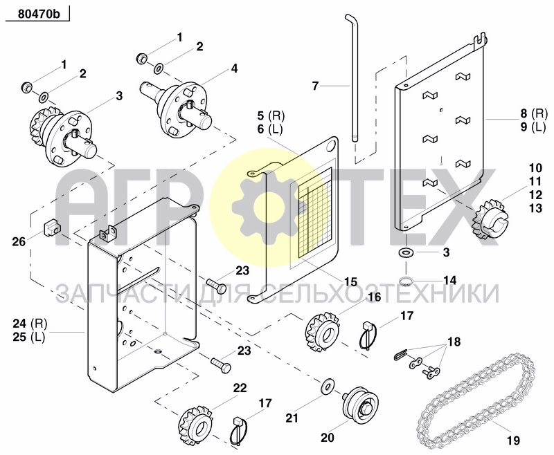 Чертеж GEARBOX