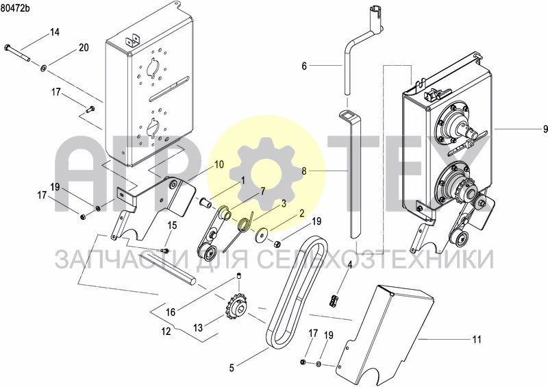 Чертеж GEARBOX