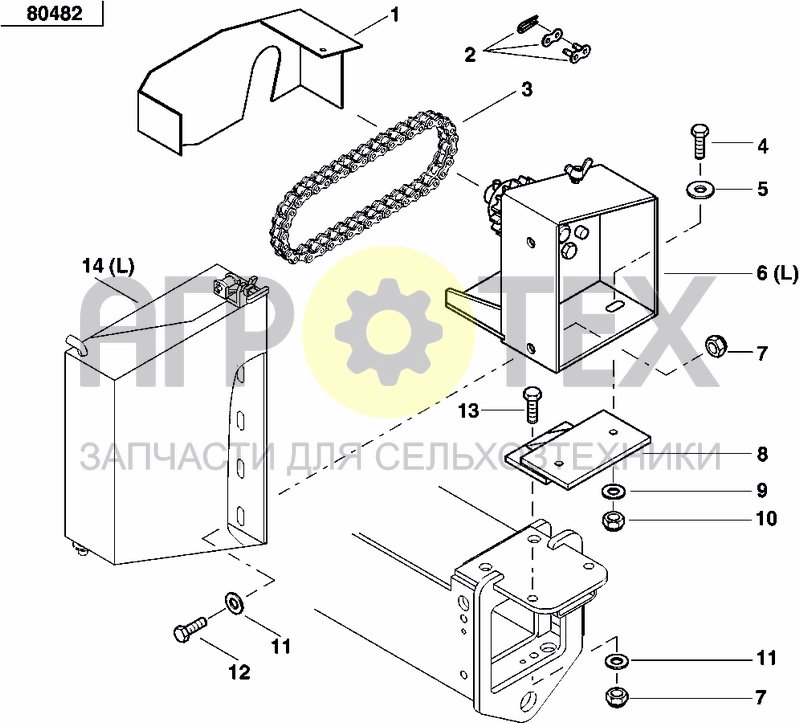 Чертеж INTERMETIATE BEARING, GUARD