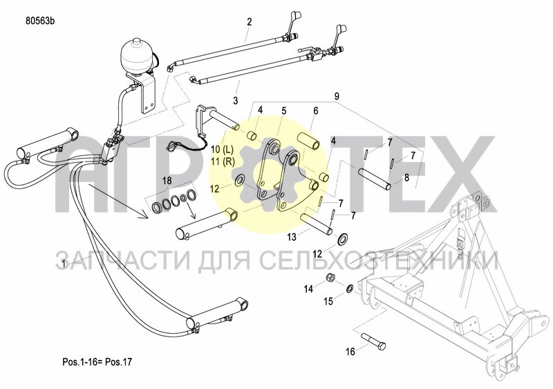 Чертеж HYDRAULIC BALLASTING KIT