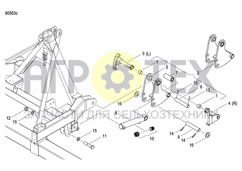 Чертеж HYDRAULIC BALLASTING KIT