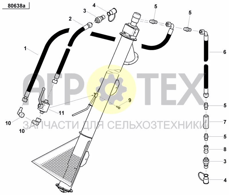 Чертеж FILLING AUGER