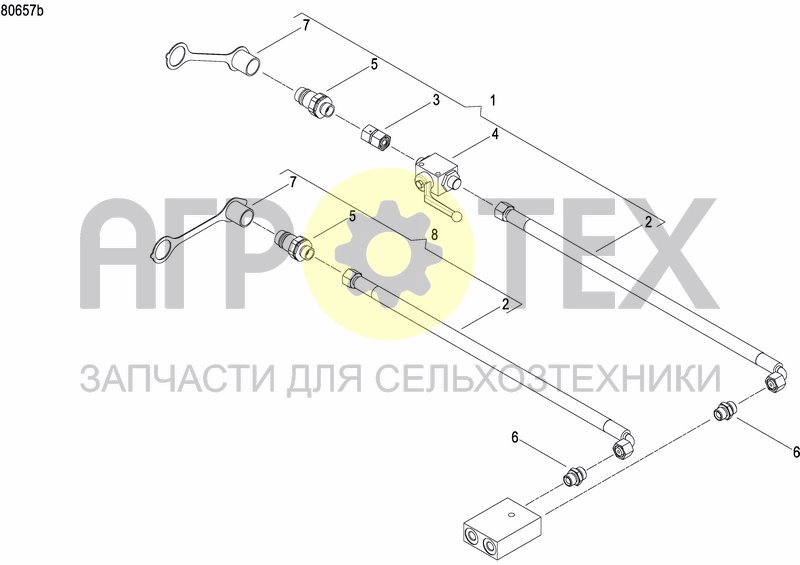 Чертеж DISC MARKER DOUBLE HYDR. FOLDABLE