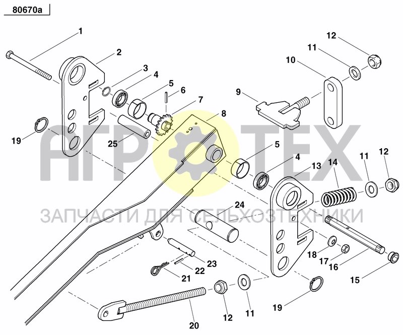 Чертеж AXLE AND WHEELS