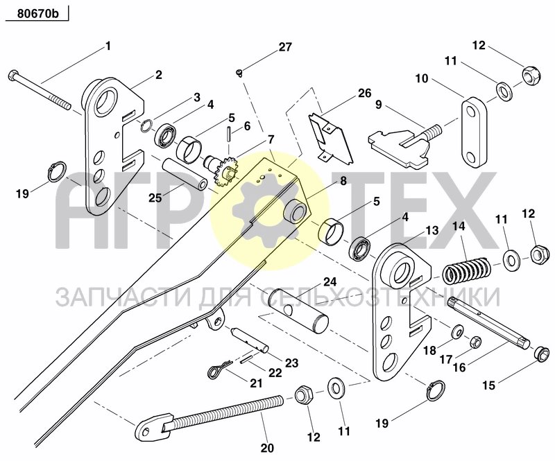 Чертеж AXLE AND WHEELS