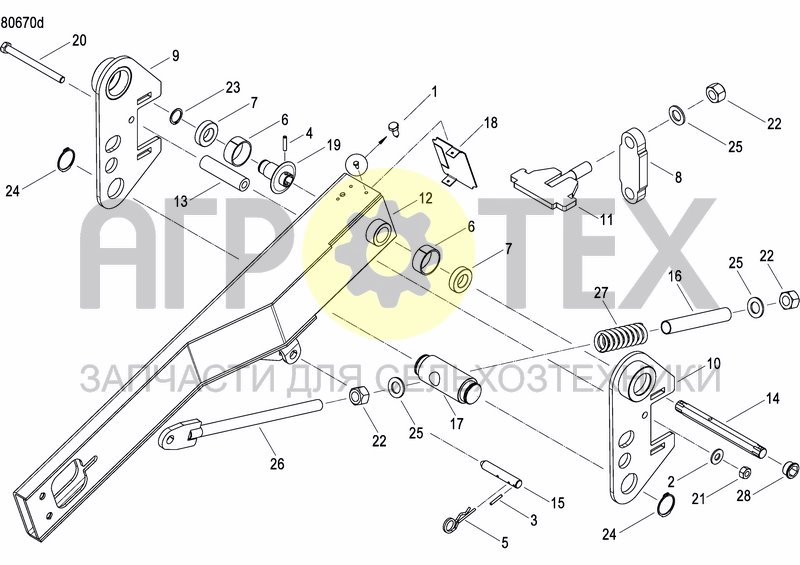 Чертеж AXLE AND WHEELS