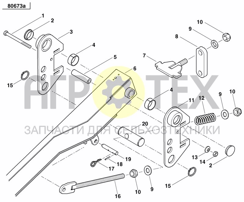 Чертеж AXLE AND WHEELS