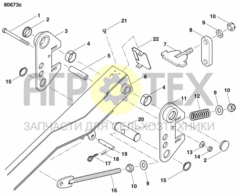 Чертеж AXLE AND WHEELS