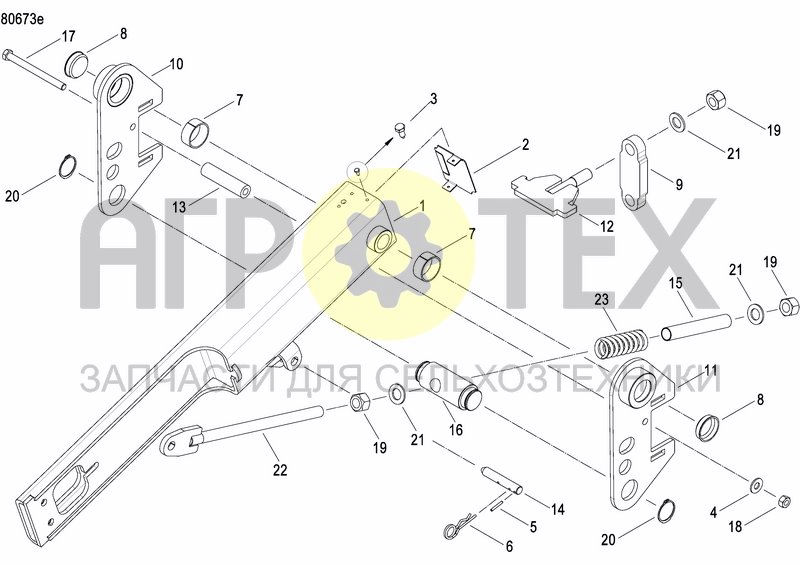 Чертеж AXLE AND WHEELS