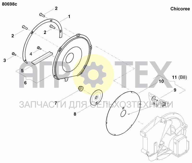 Чертеж SEEDING HEART NG