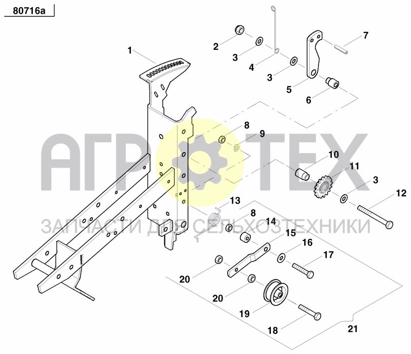 Чертеж FIXING BRACKET