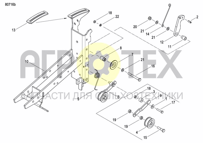 Чертеж FIXING BRACKET