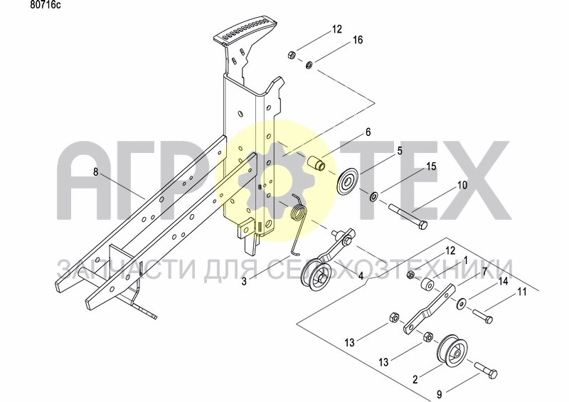 Чертеж FIXING BRACKET