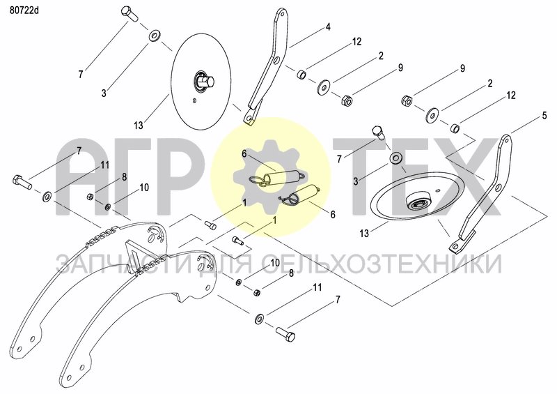 Чертеж REAR PRESS WHEEL