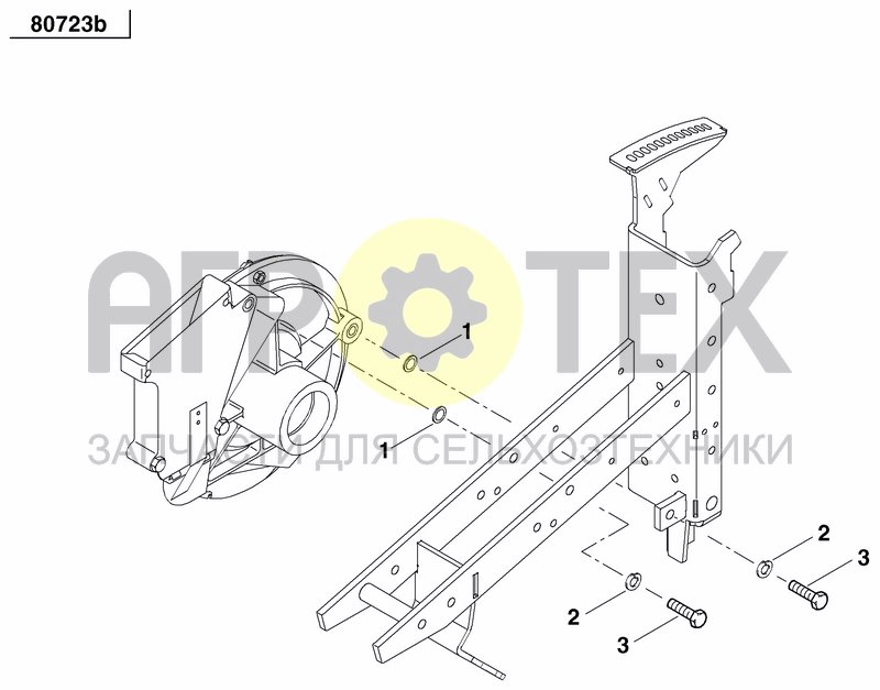 Чертеж FIXING BRACKET