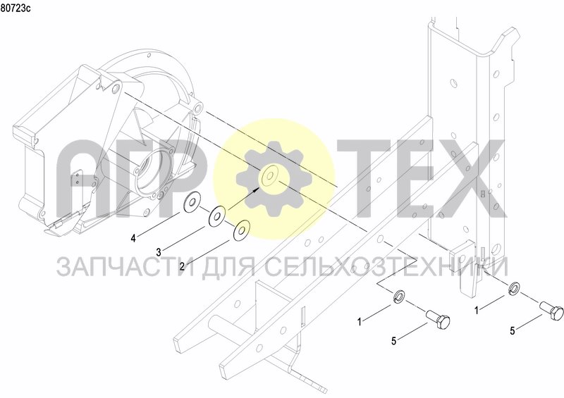 Чертеж FIXING BRACKET