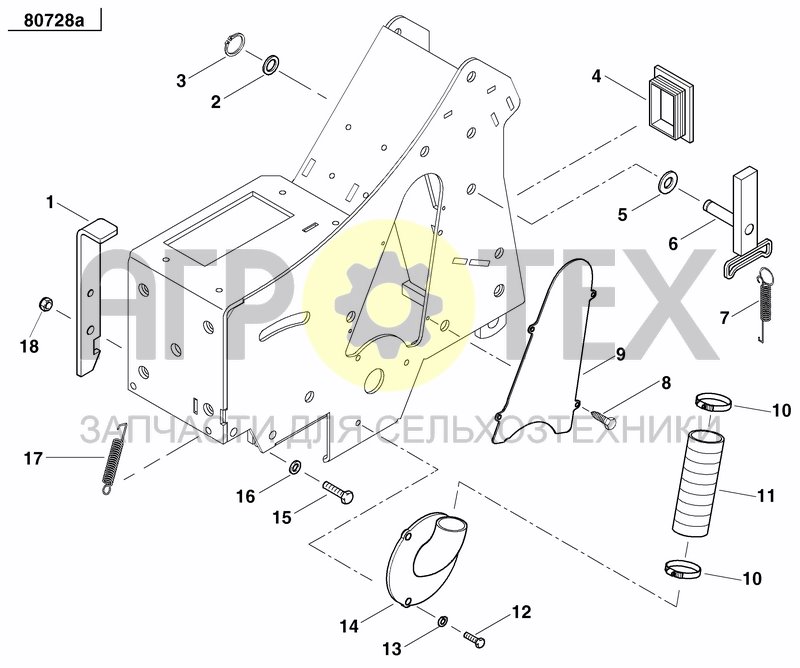 Чертеж FIXING BRACKET