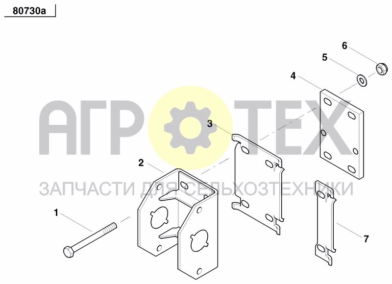 Чертеж BRACKET