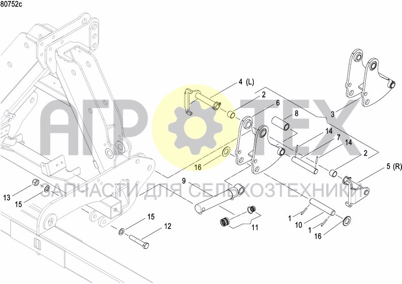 Чертеж HYDRAULIC BALLASTING KIT