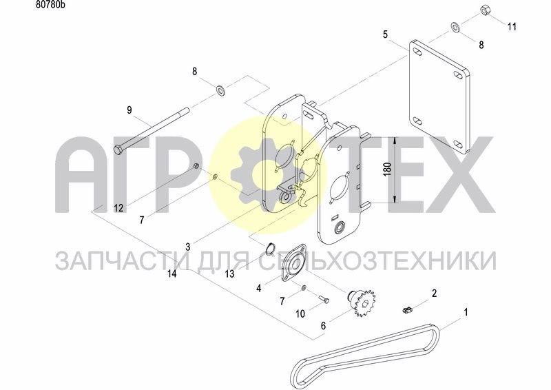 Чертеж BRACKET