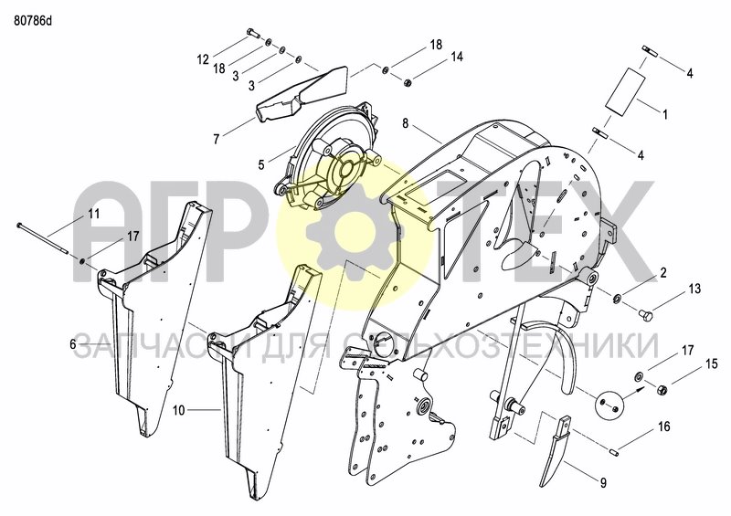 Чертеж FIXING BRACKET