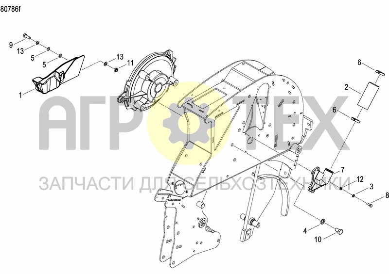 Чертеж FIXING BRACKET