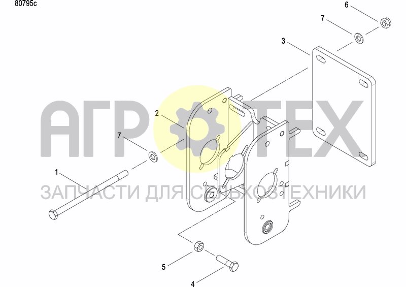 Чертеж BRACKET