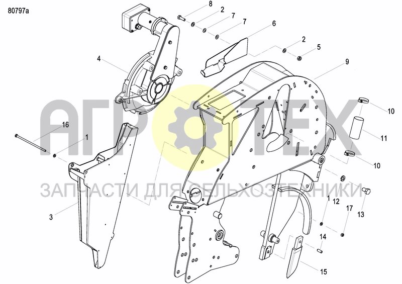 Чертеж FIXING BRACKET