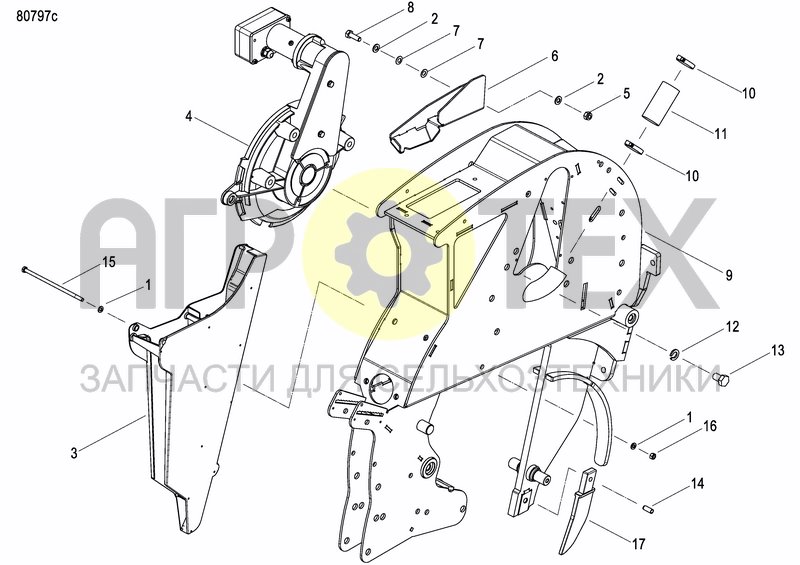 Чертеж FIXING BRACKET