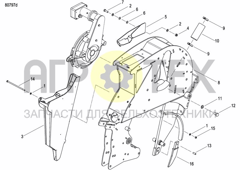 Чертеж FIXING BRACKET