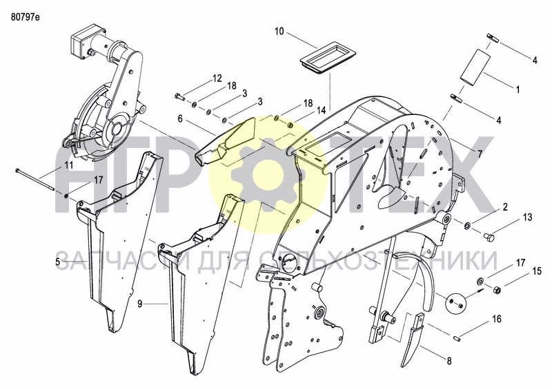 Чертеж FIXING BRACKET