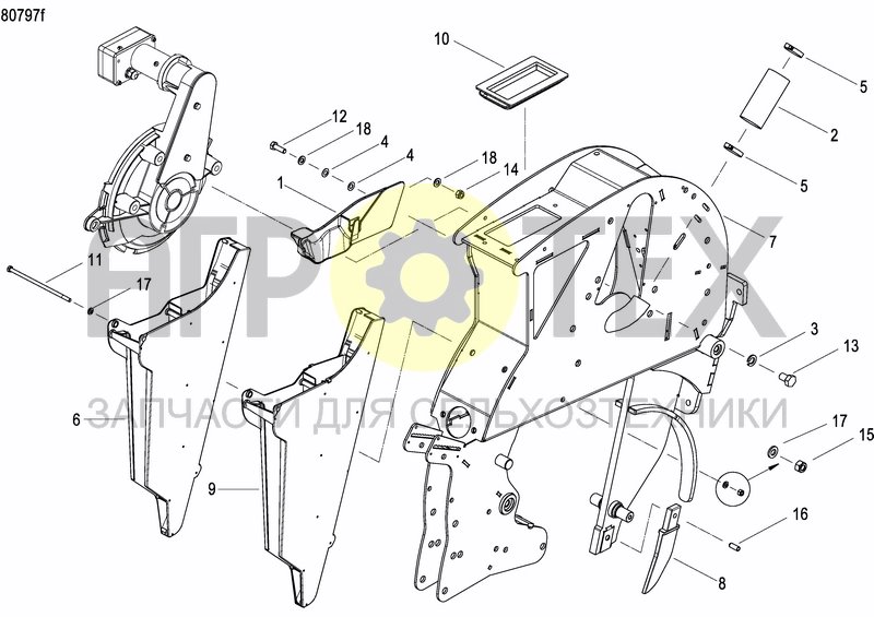 Чертеж FIXING BRACKET