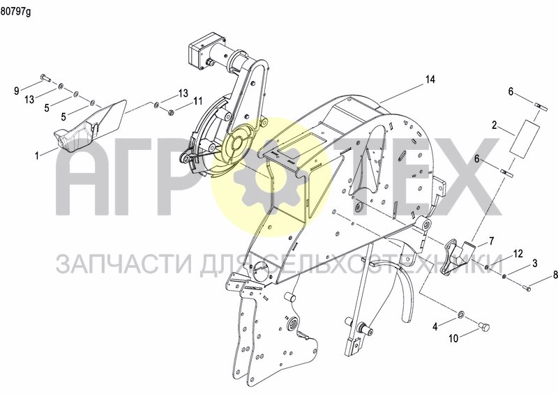 Чертеж FIXING BRACKET