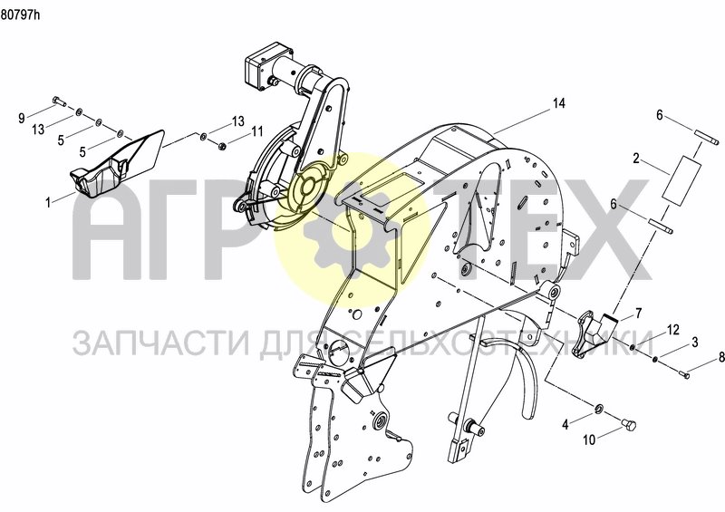 Чертеж FIXING BRACKET