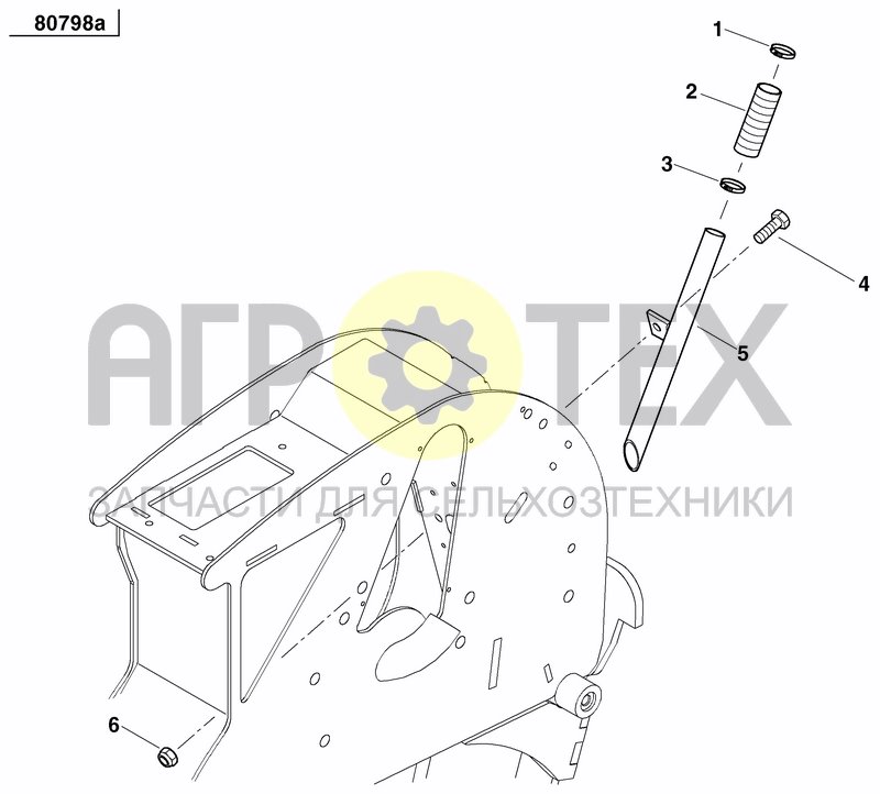 Чертеж GRANULE APPLICATOR HOPPER