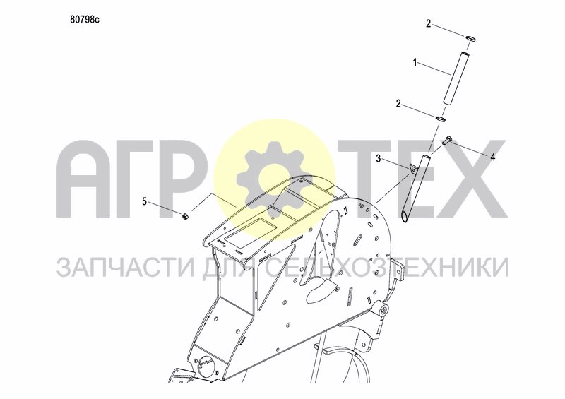 Чертеж GRANULE APPLICATOR HOPPER