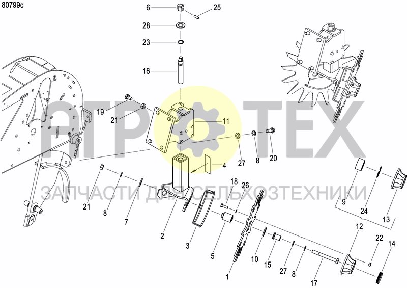 Чертеж CLEARING TOOL