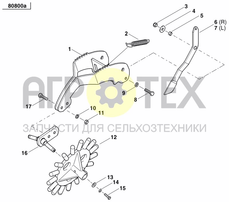 Чертеж REAR PRESS WHEEL