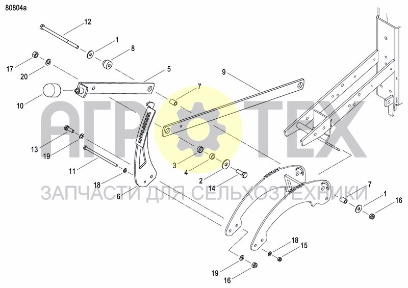 Чертеж CARRIAGE FRAME