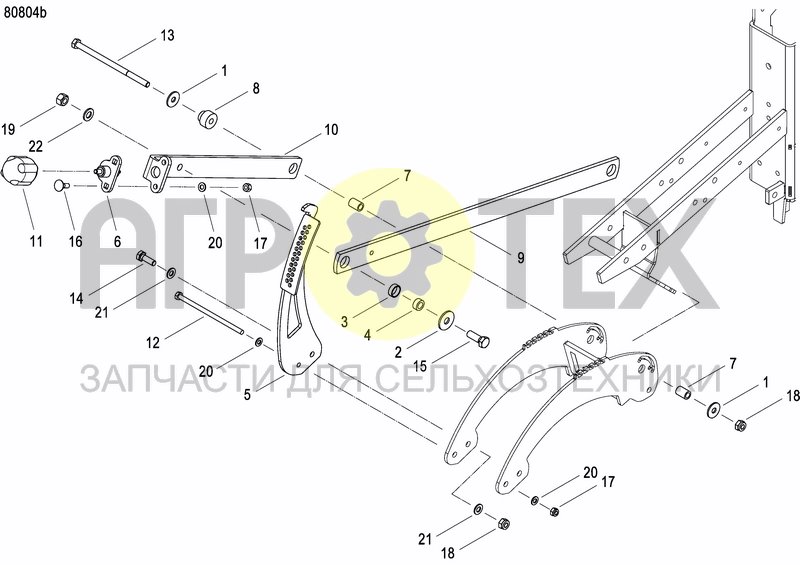 Чертеж CARRIAGE FRAME